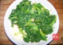 菠菜拌腐竹的做法图解3