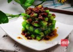 老干妈辣酱拌苦瓜的做法图解6