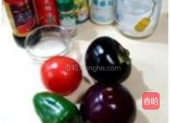什锦素烧茄子的做法图解1