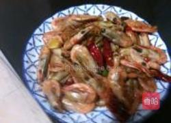 辣炒小红虾的做法图解8