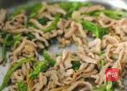 黄花菜炒肉丝的做法图解6