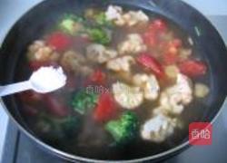 菜花番茄蛤蜊汤的做法图解7