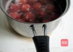 杨梅果冻的做法图解1