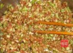 白菜牛肉煎饼的做法图解4