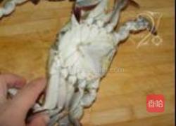 螃蟹粉丝煲的做法图解4