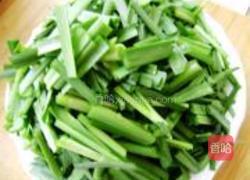 韭菜炒豆干的做法图解1