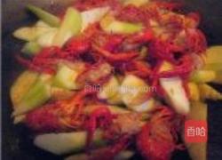 龙虾抱丝瓜的做法图解6