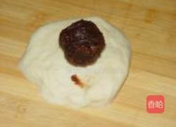 花型豆沙包的做法图解4
