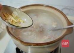 鸭肉山药粥的做法图解16