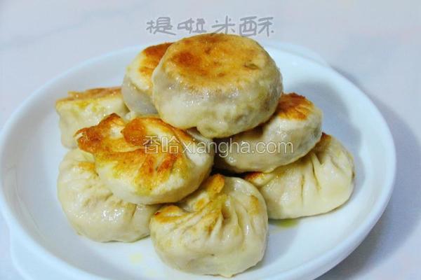 包菜粉条水煎包