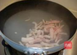 蒜薹炒肉丝的做法图解3