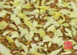 豇豆肉酱披萨的做法图解17