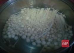 益智菜捞拌金针菇的做法图解2