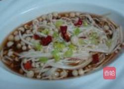 益智菜捞拌金针菇的做法图解7