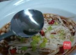 益智菜捞拌金针菇的做法图解8