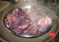 紫薯饼的做法图解1