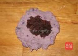 紫薯饼的做法图解4