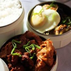 红烧肉炖干豆腐结的做法[图]