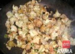 干煸豌豆菜花的做法图解5