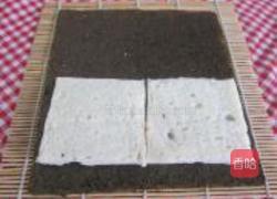 吐司寿司卷的做法图解4
