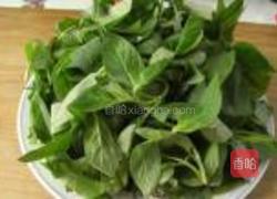 炸薄荷的做法图解1