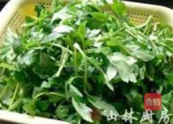 凉拌苦菜的做法图解1