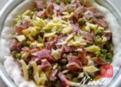 花生培根芝心披萨的做法图解17