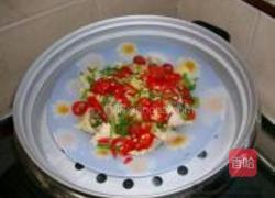 红椒蒸咸鸡的做法图解6