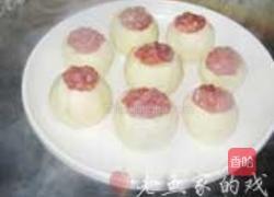 慈菇酿肉的做法图解6