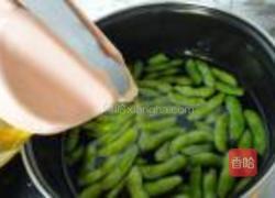 蒜泥毛豆的做法图解3
