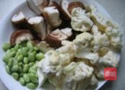 鲍汁菜花的做法图解2