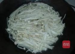 金针菇烧牛肉的做法图解3