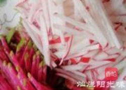 糖醋萝卜丝的做法图解6