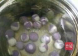 紫薯双色汤圆的做法图解7