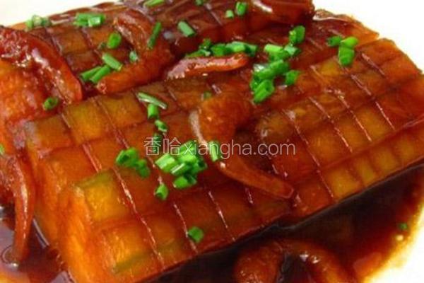 虾仁虎皮冬瓜