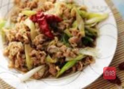 葱爆肥牛的做法图解6