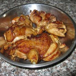 蒜香煎鸡腿的做法[图]