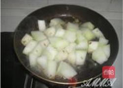 蛏干炆冬瓜的做法图解3