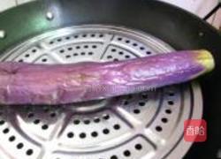 凉拌茄子的做法图解3