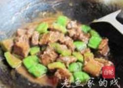 腐乳苦瓜烧排的做法图解4