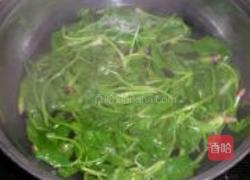 菠菜拌粉丝的做法图解5