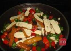 炒香干的做法图解8