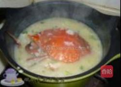 海鲜螃蟹粥的做法图解9