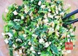 香干菠菜塔的做法图解4