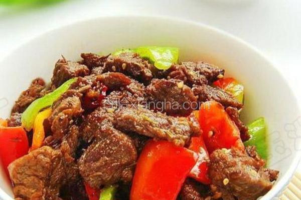 孜然牛肉粒