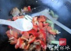 红椒炒腊五花肉的做法图解10