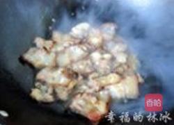 红椒炒腊五花肉的做法图解6