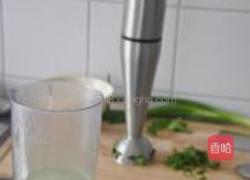 薄荷豌豆奶油汤的做法图解6