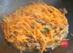 胡萝卜丝炒牛肉的做法图解6