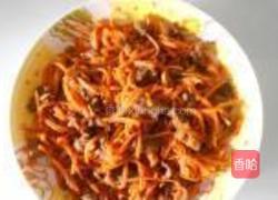 胡萝卜丝炒牛肉的做法图解7